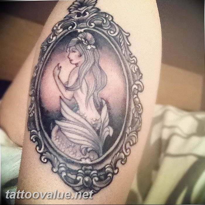 photo tattoo mirror 05.12.2018 №089 - Example tattoo pattern with mirror - tattoovalue.net